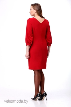 Платье 317 красный Talia Fashion
