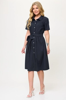 Платье 447 черный Talia Fashion