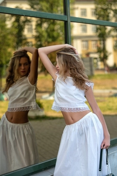 Костюм с юбкой 507 Tanya Arzhanova
