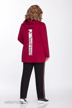Спортивный костюм 1456 бордо Tellura-l