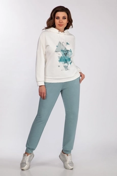 Спортивный костюм 1558 бирюза Tellura-l