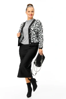 Костюм с юбкой 7698 Tender and nice