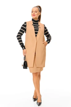 Костюм с юбкой 7703 Tender and nice