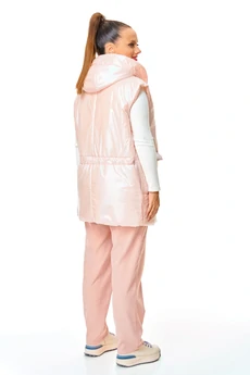 Костюм брючный 7735 розовый Tender and nice