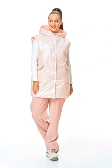 Костюм брючный 7735 розовый Tender and nice