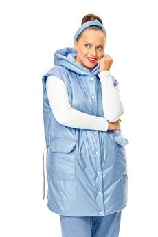 Жилет 7736 голубой Tender and nice