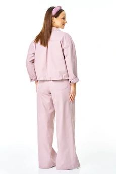 Костюм брючный 7738А пыльная роза Tender and nice