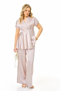 Костюм брючный 7748 жемчужный Tender and nice
