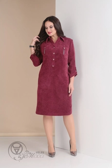 Платье 258 винный Tensi