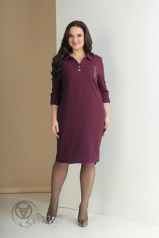 Платье 262 винный Tensi