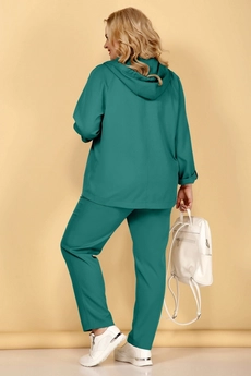 Костюм брючный 353 бирюза Tensi