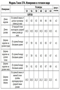 Костюм брючный 374 голубой + белый Tensi