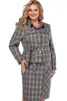 Костюм с юбкой 385 Tensi