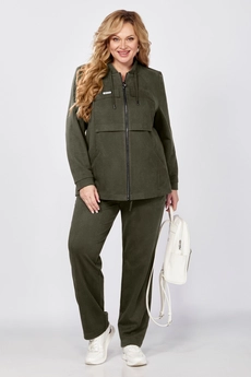 Костюм брючный 388 хаки Tensi