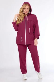 Костюм брючный 393 фуксия Tensi