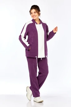 Спортивный костюм 402 сливовый Tensi