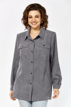 Рубашка 409 серый Tensi