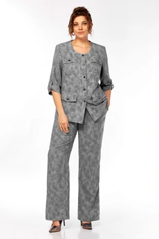 Костюм брючный 412 графит Tensi