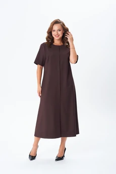 Костюм с платьем 7877 шоколад Tensi