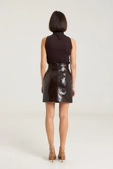 Юбка 2450 шоколад The name