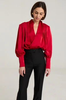 Блузка 2453 красный The name