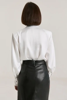 Блузка 2453 молочный The name