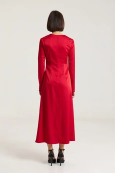 Платье 2459 красный The name