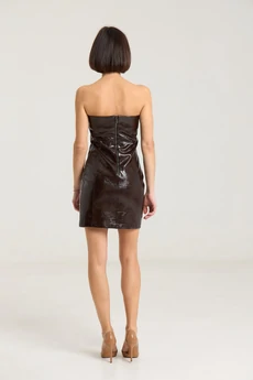 Платье 2464 шоколад The name