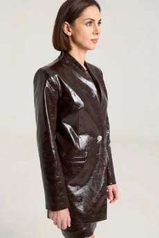 Костюм с юбкой 2467 шоколад The name