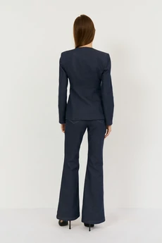 Костюм брючный 2497 синий The name