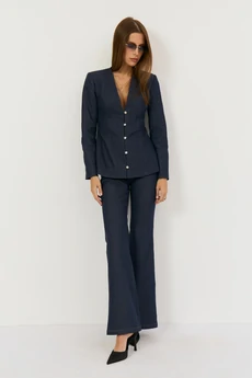Костюм брючный 2497 синий The name