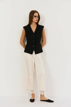 Брюки 2499 сливочный The name