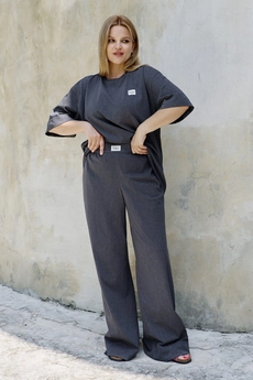 Костюм брючный 3001-5005 графитовый Théa club