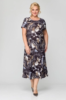 Костюм с платьем 0823 бежевый TtricoTex Style
