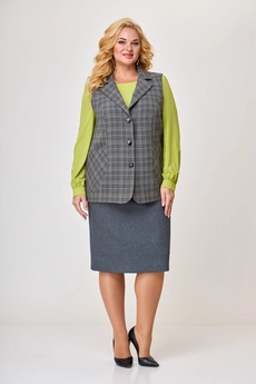 Костюм с юбкой 1722 TtricoTex Style
