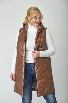 Жилет 1856 карамель TtricoTex Style