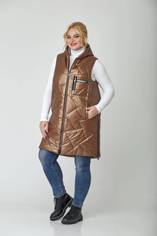 Жилет 1856 карамель TtricoTex Style