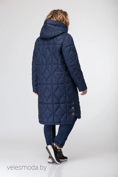 *Пальто 3420 синий TtricoTex Style
