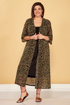 Костюм с платьем 48-19 зеленый TtricoTex Style