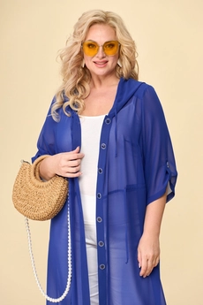 Костюм с платьем 48-19 василёк TtricoTex Style
