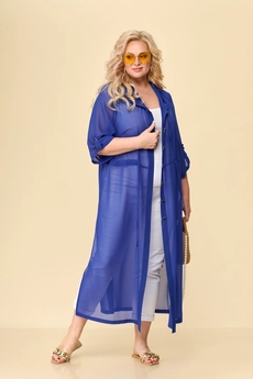 Костюм с платьем 48-19 василёк TtricoTex Style