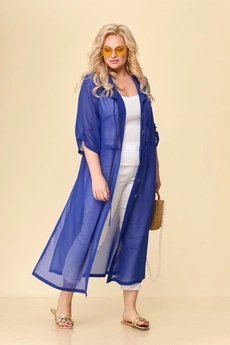 Костюм с платьем 48-19 василёк TtricoTex Style