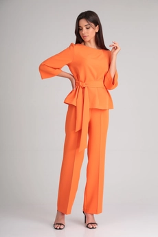 Костюм брючный 4011 оранжевый Tvin