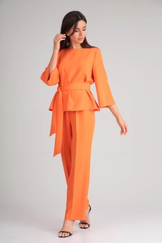 Костюм брючный 4011 оранжевый Tvin