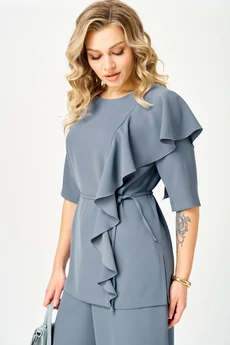 Костюм брючный 7008 туча Tvin