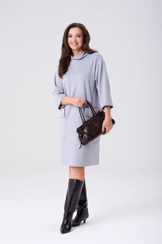Платье 7769 серый Tvin