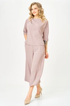 Костюм брючный 7873 пудра Tvin