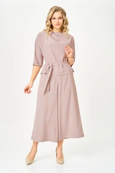 Костюм брючный 7873 пудра Tvin