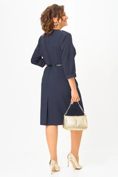 Платье 2058 темно-синий Твой Имидж