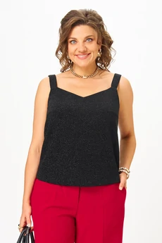 Топ 2298 черный Твой Имидж